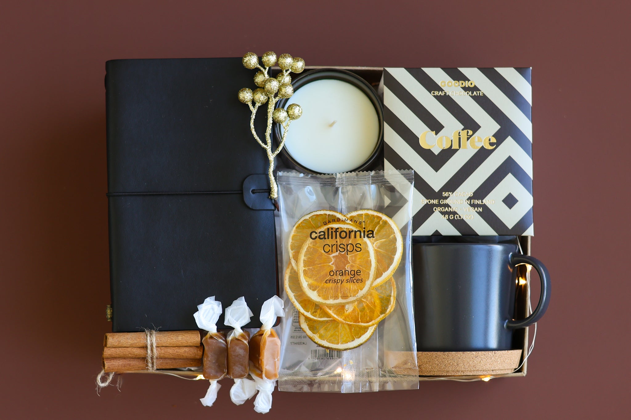 Corporate Gift Box for Him – Premium Coffee, Journal & Candle Set